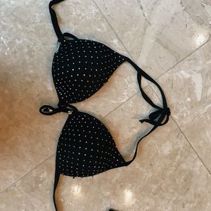 IHEARTRAVES - sparkly festival rave bra - sz small